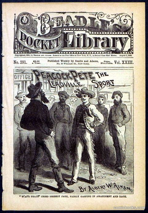 Beadle's Pocket Library No. 291