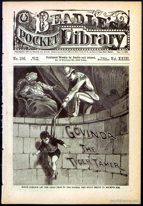 Beadle's Pocket Library No. 296