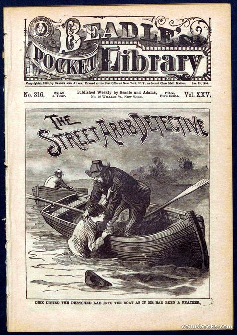 Beadle's Pocket Library No. 316: The Street Hard Detective