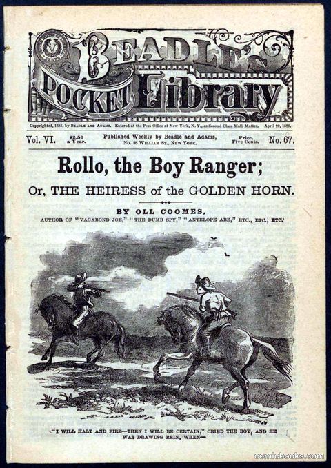 Beadle's Pocket Library No. 67