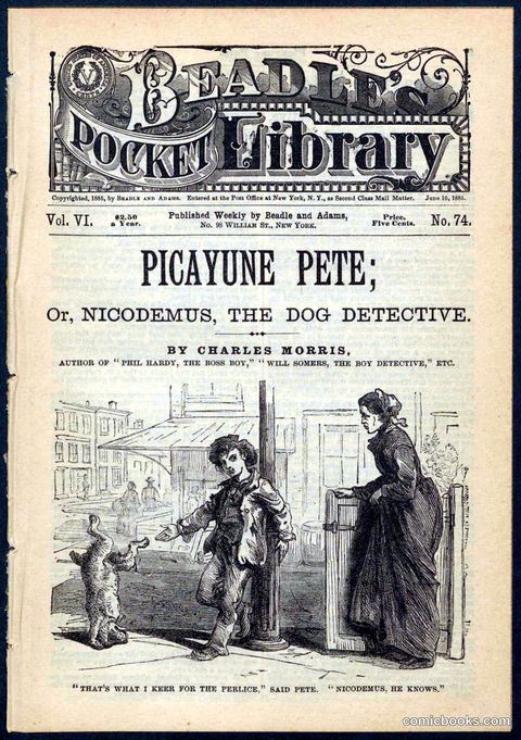 Beadle's Pocket Library No. 74