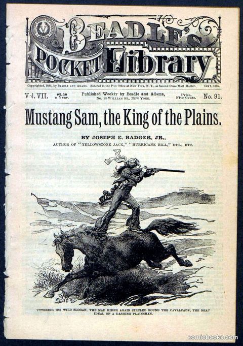 Beadle's Pocket Library No. 91