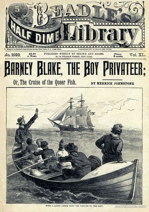 Beadle's Half Dime Library Vol. XL, No. 1020