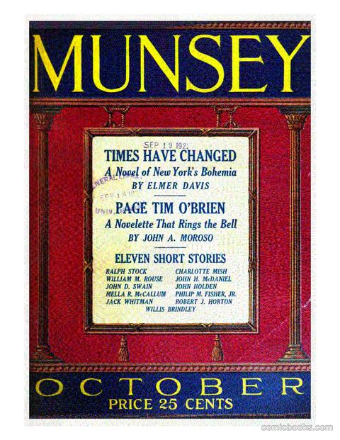 Munsey's Magazine, October 1922