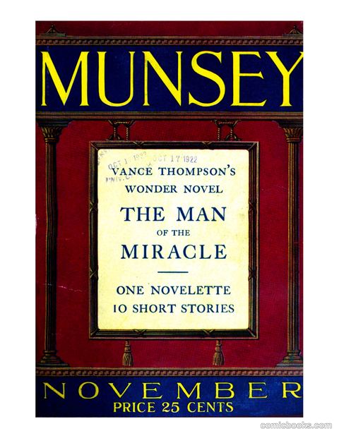 Munsey's Magazine, November 1922