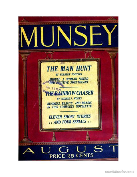Munsey's Magazine, August 1922
