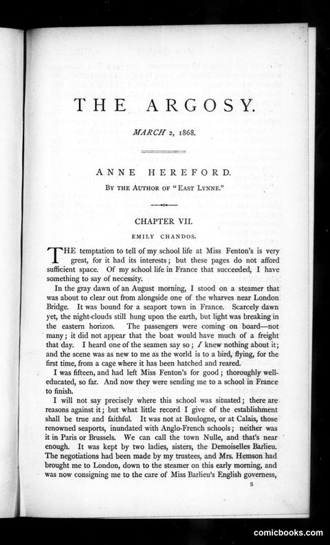 The Argosy, Vol. 5
