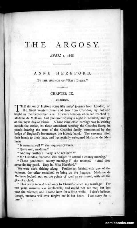 The Argosy, Vol. 5