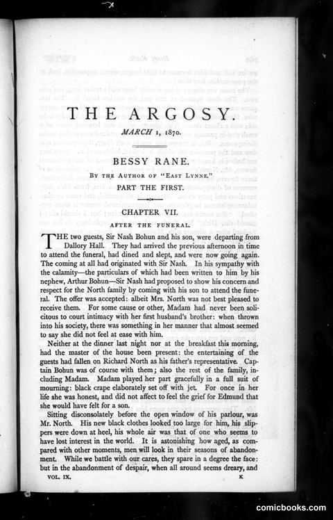 The Argosy, Vol. IX, March 1, 1870
