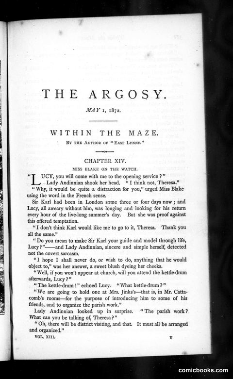 The Argosy, Vol. 13