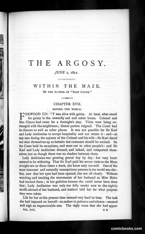 The Argosy, Vol. 13