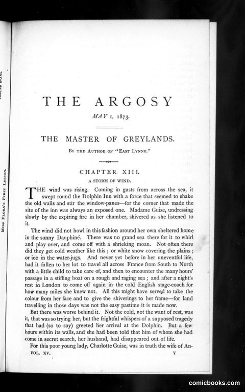 The Argosy, Vol. 15