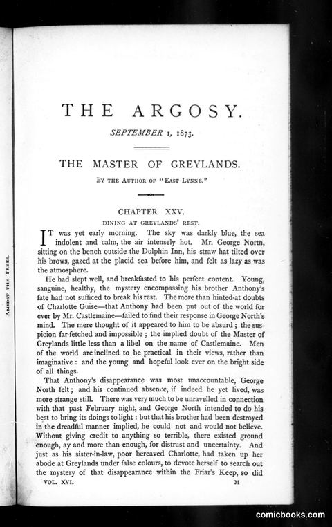 The Argosy, Vol. 16