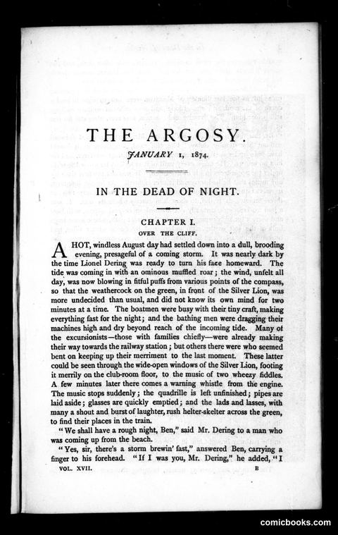 The Argosy, Vol. 17
