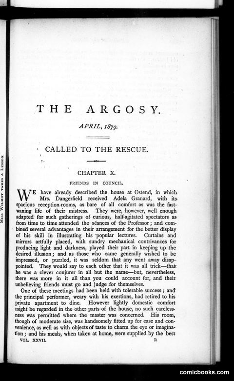 The Argosy, Vol. 27