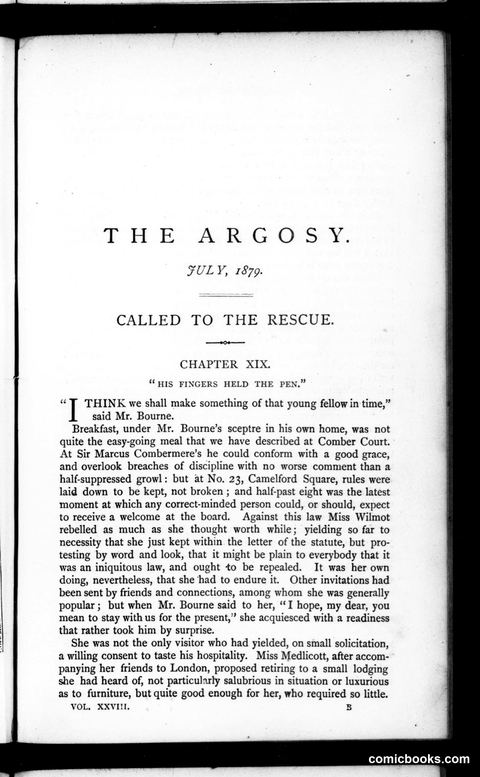The Argosy, Vol. 28