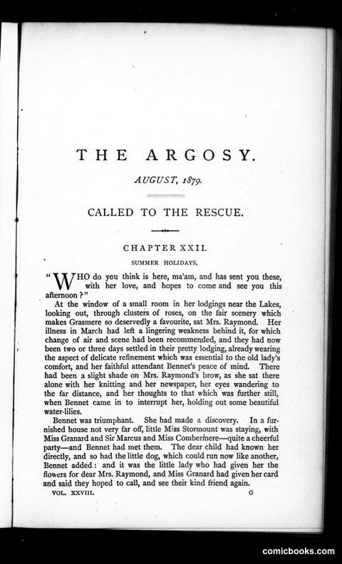 The Argosy, Vol. 28