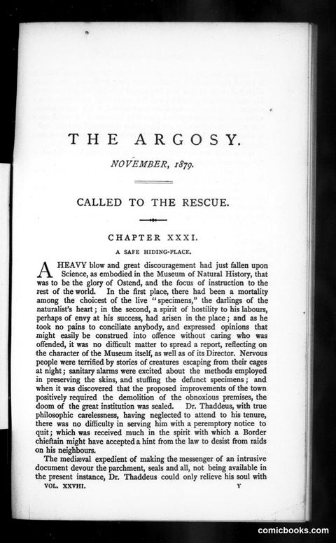 The Argosy, Vol. 28