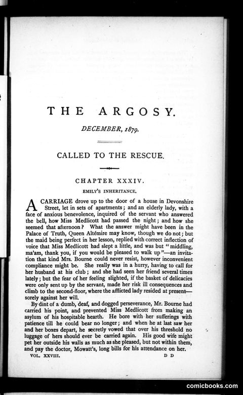 The Argosy, Vol. 28