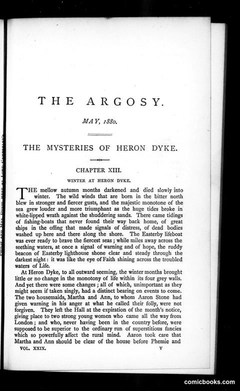 The Argosy, Vol. 29