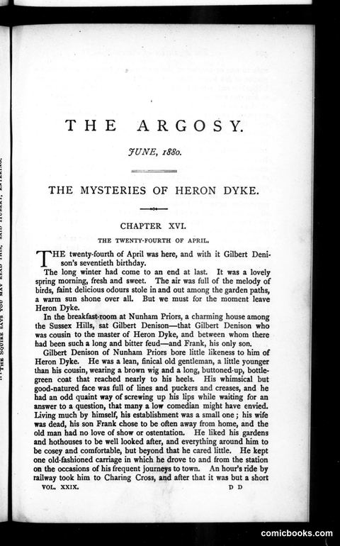 The Argosy, Vol. 29