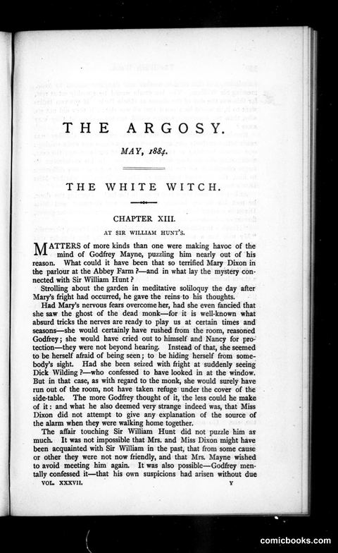 The Argosy, Vol. 37