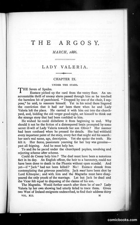 The Argosy, Vol. 41