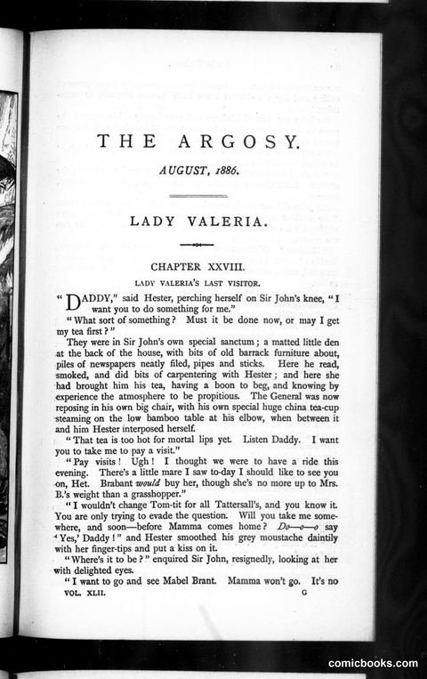 The Argosy, Vol. 42