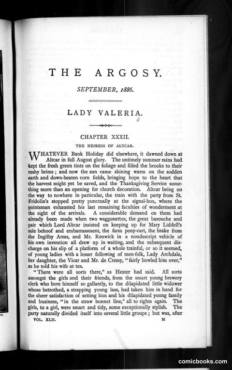 The Argosy, Vol. 42