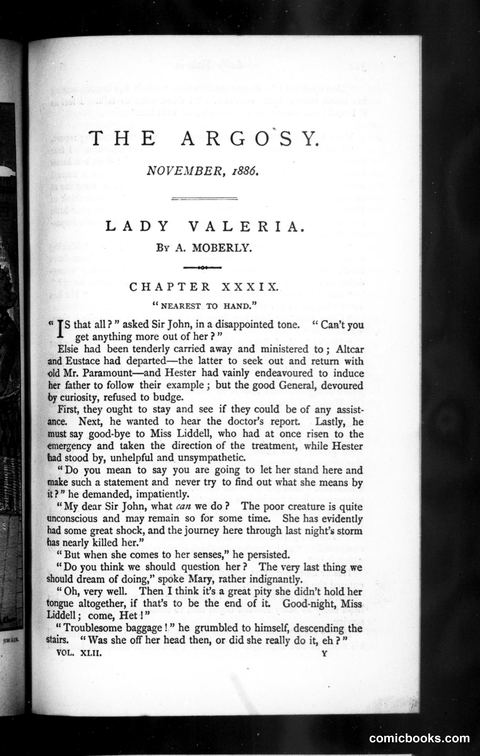 The Argosy, Vol. 42