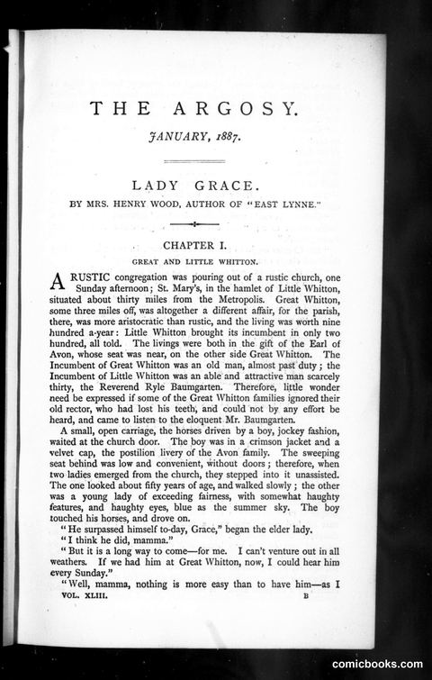 The Argosy, Vol. 43