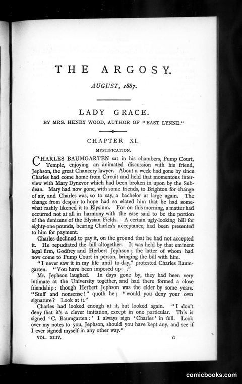 The Argosy, Vol. 44