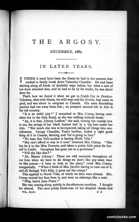 The Argosy, Vol. 44