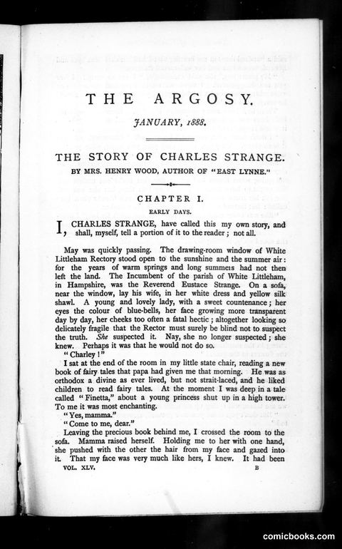 The Argosy, Vol. 45