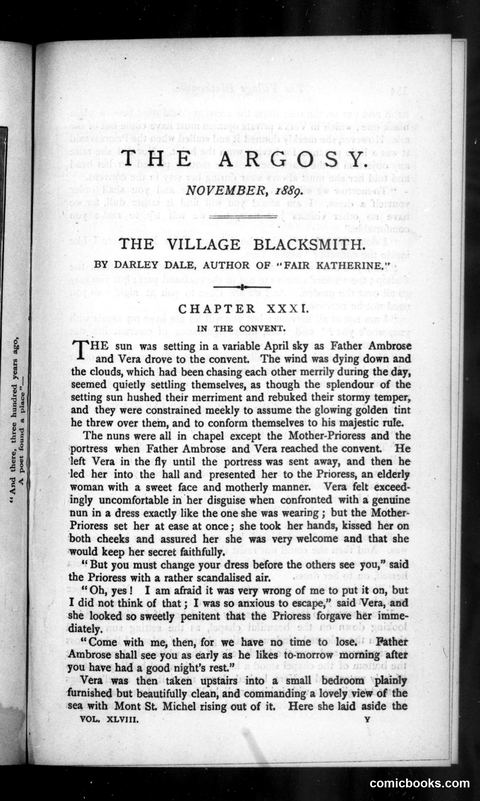 The Argosy, Vol. XLVIII