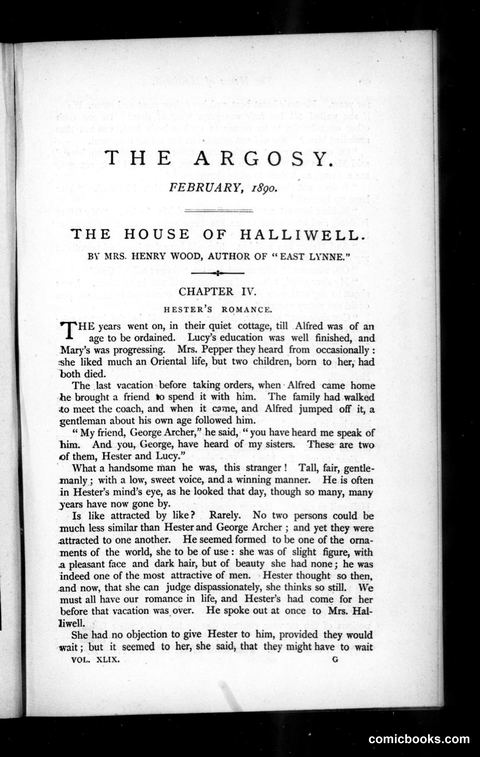 The Argosy, Vol. 49