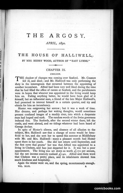 The Argosy, Vol. XLIX