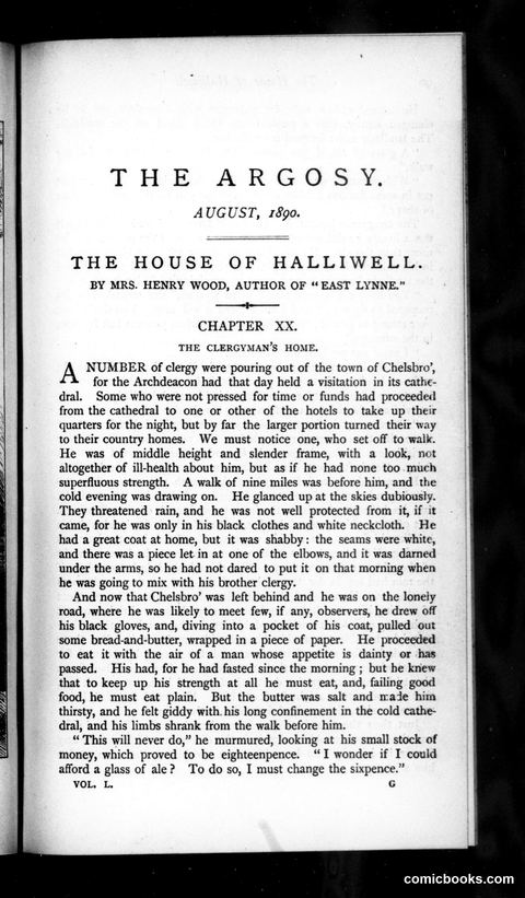 The Argosy, Vol. 50