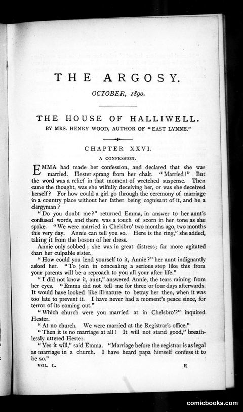 The Argosy, Vol. 50