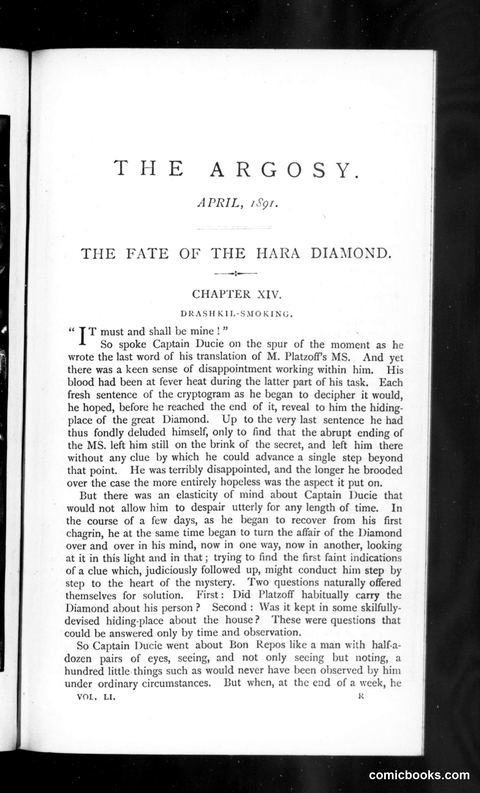 The Argosy, Vol. 51
