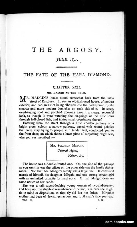 The Argosy, Vol. 51