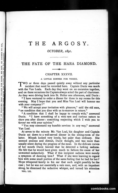 The Argosy, Vol. 52