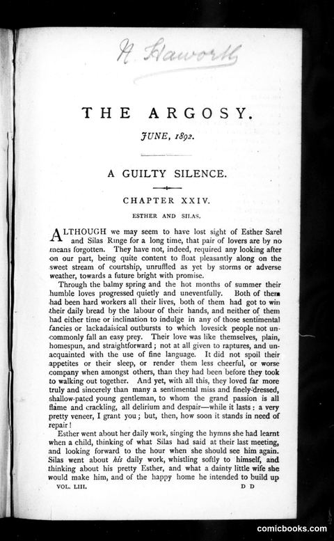 The Argosy, Vol. 53