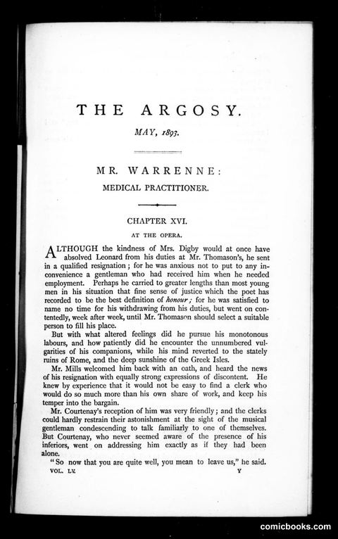 The Argosy, Vol. 55