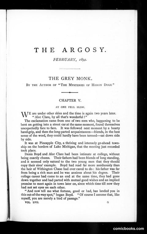 The Argosy, Vol. 57