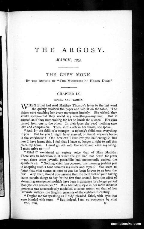 The Argosy, Vol. 57