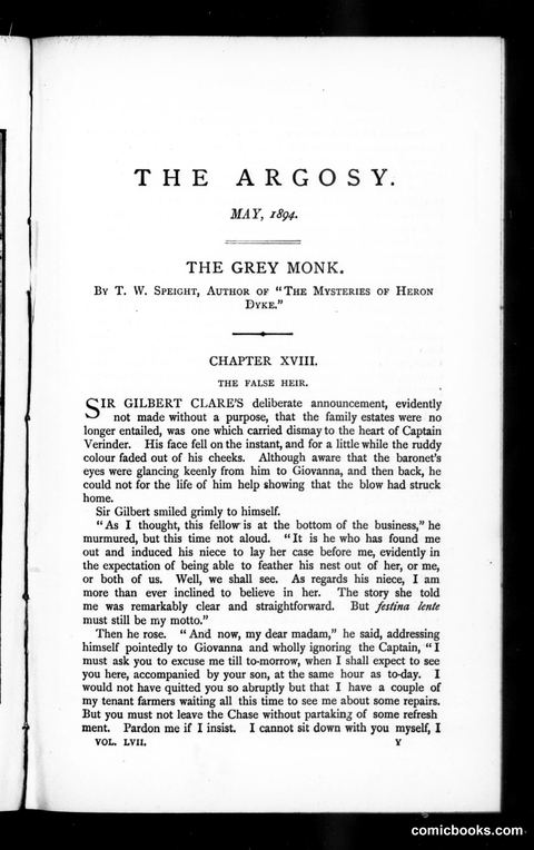 The Argosy, Vol. 57