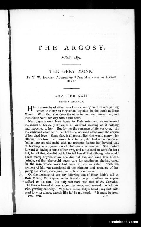The Argosy, Vol. 57