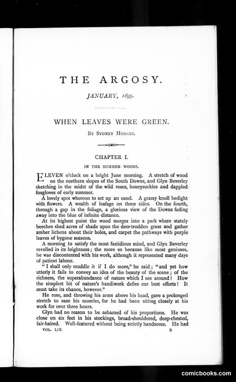 The Argosy, Vol. 59