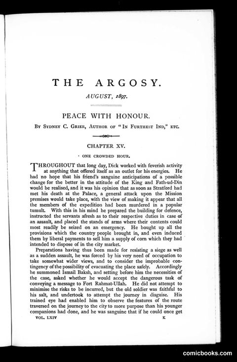 The Argosy, Vol. 64